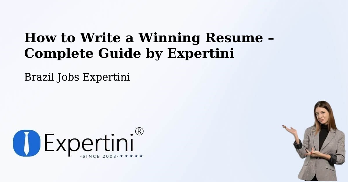 Resume Writing Guide for Job Seekers – Coromandel - Coromandel, Brazil Jobs Expertini